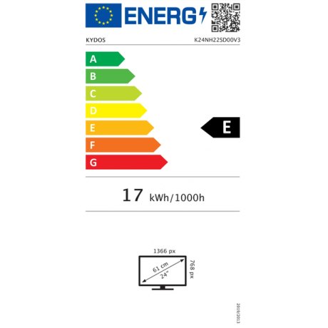 KYDOS K24NH22SD00V3 Τηλεόραση 24" LED